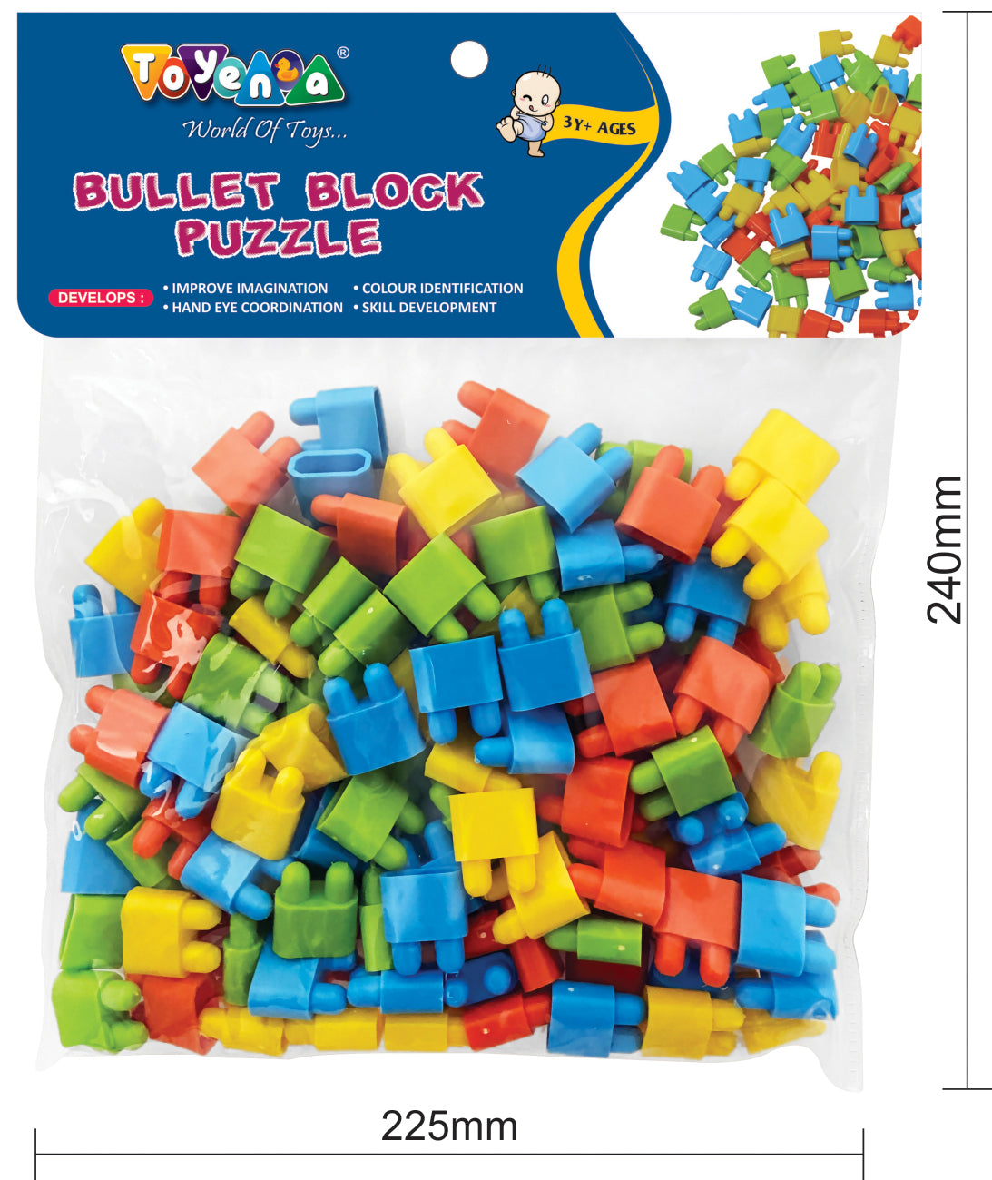 Bullet Blocks 120 pcs