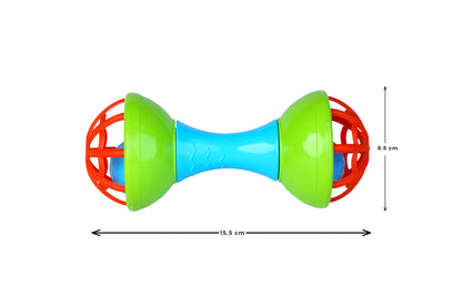 5 Pcs Rattle + Ball + Dumbbell